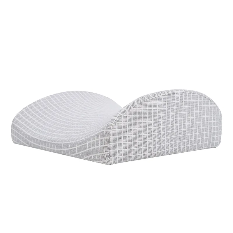Memory Cotton Cushion Pure Cotton Japanese Plaid Vehicle Waist Pillow Car Waist Lean Neck Pillow Car Pillow Car Seat Pillow - Цвет: 3