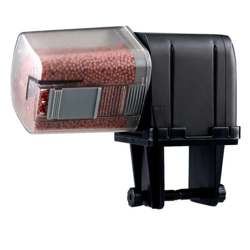 165 175mL Automatic Fish Feeder Moisture Proof Electric Intelligence