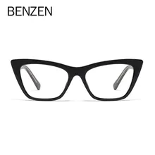 BENZEN стекло es рамка для женщин винтажное кошачий глаз Precription стекло es рамка ретро TR 90 Opitcal стекло для глаз es прозрачное стекло 5172