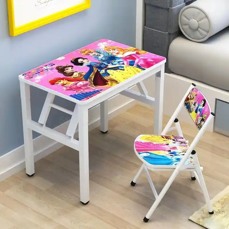 small children's folding table and chairs