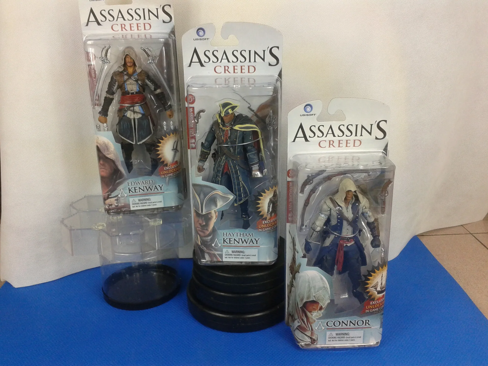 Neca МакФарлейн Assassin's Creed 4 Black поглощения ткань»; ботинки в стиле «Эдвард Кенуэй Коннор 6-дюймового мобильного фигурка Гараж Комплект