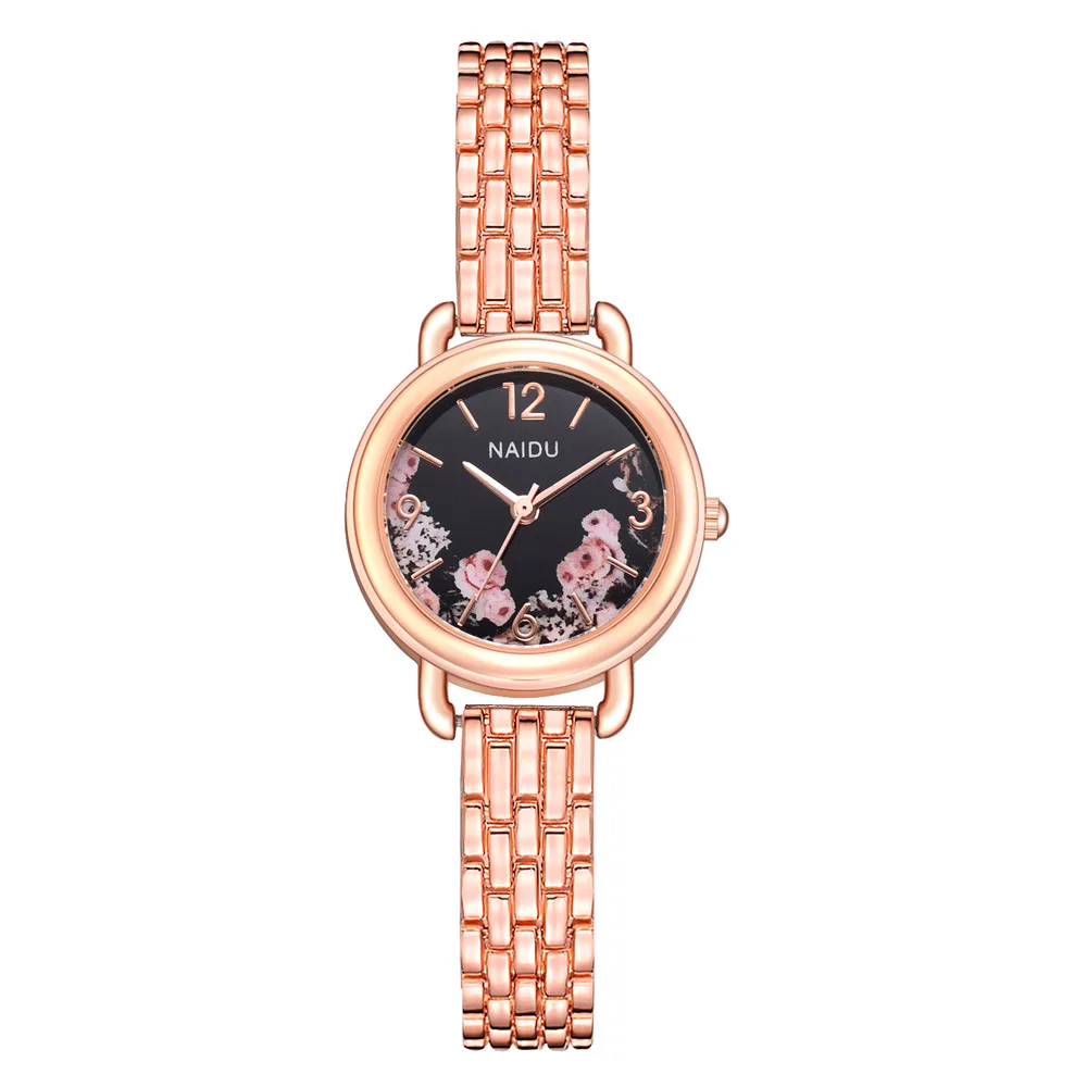 

Korea Style Exquisite Casual Bracelet Wristwatch Hot Printing Female Students Quartz Watch 2019 Hot selling