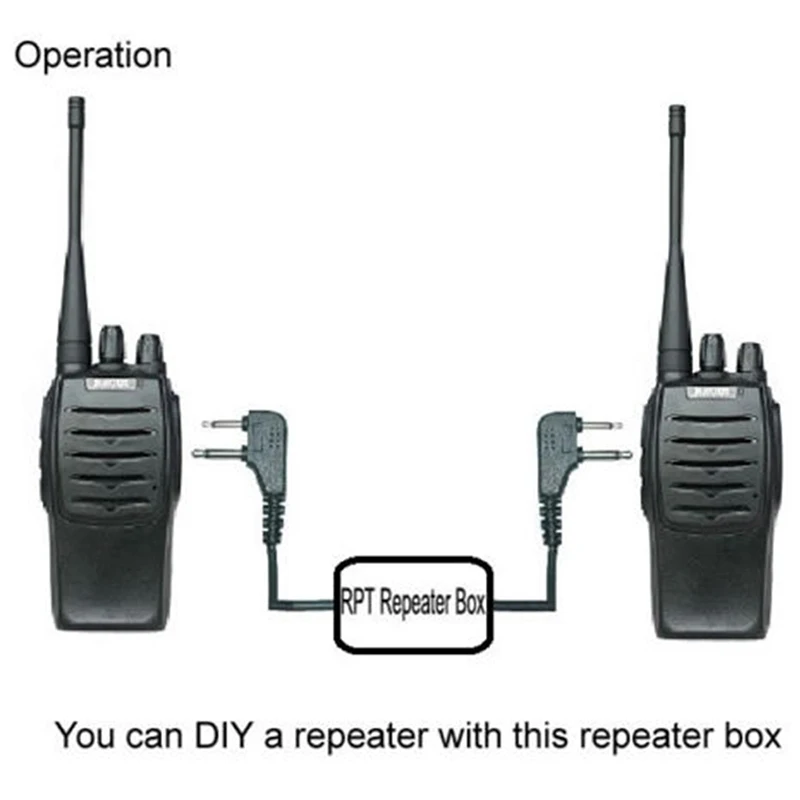 RPT-2K двухстороннее реле рация ретранслятор Коробка м голова Baofeng UV-5R Retevis H777 радио