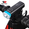 WEST BIKING Waterproof Bicycle Light Smart Induction Front Lamp Headlight With Horn USB Rechargeable LED Cycling Flashlight ► Photo 2/6