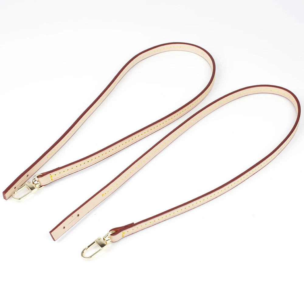 38/55/59CM Detachable Cowhide Bag Handle Replacement Bag Strap Genuine Leather Shoulder Strap Bag Accessories Fashion Strap