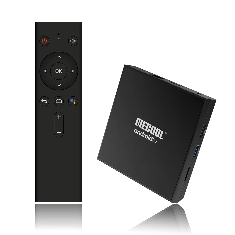 ТВ-приставка Mecool KM9 Pro Android 9,0 Amlogic S905X2 2 Гб ОЗУ 16 Гб ПЗУ bluetooth 4,0 4K с голосовым управлением для Youtube Google