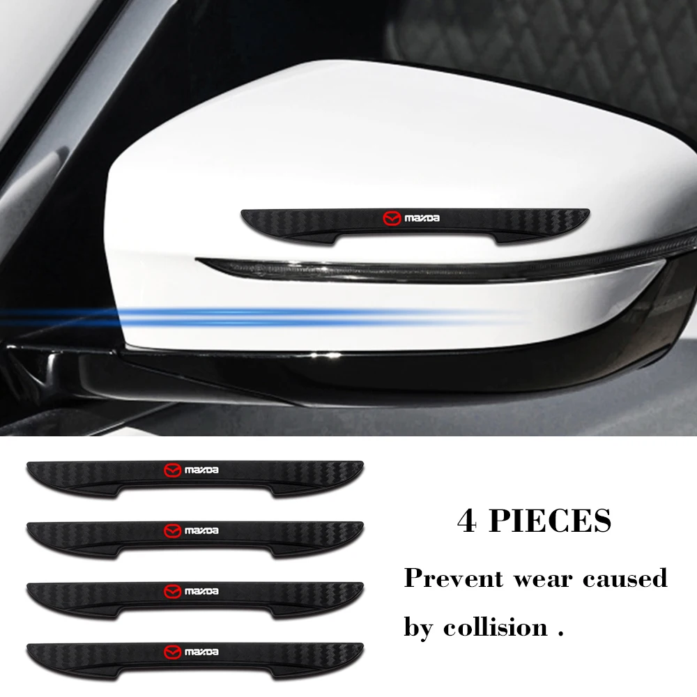 

4PCS Car Door Bumper Strip Anti-collision Guards Side Protector Sticker for Mazda Axela 2 3 MS 6 CX-5 CX-4 CX3 CX5 Axela demio
