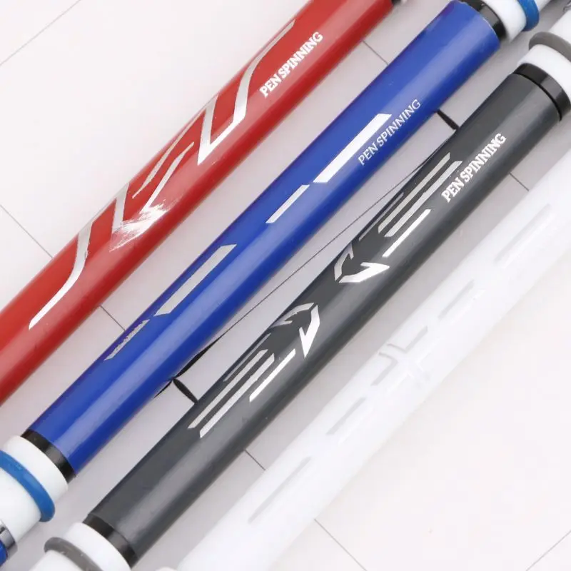 

Non Slip Coated Spinning Pen Ballpoint Rolling Finger Rotating Playing Gaming Blue Ink Student School Supplies Stationery