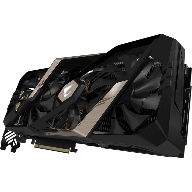 Видеокарта Gigabyte PCI-E GV-N2070AORUS X-8GC NV RTX2070 8192Mb 256b GDDR6 1620/14142/HDMIx3/DPx3/Ty