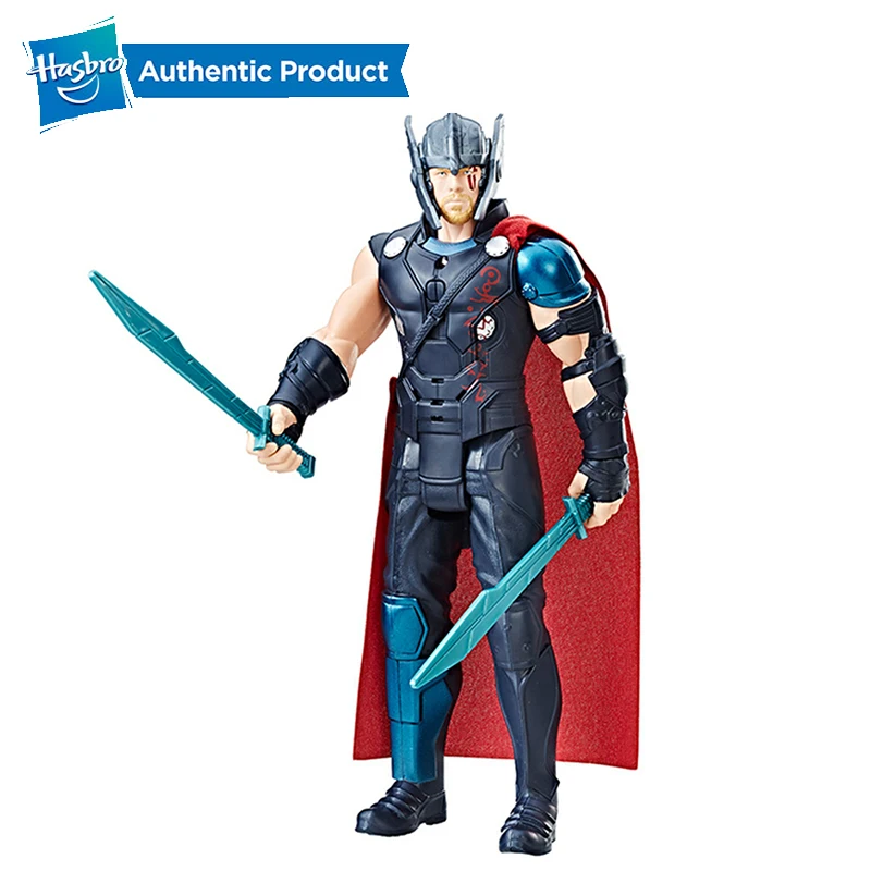 Hasbro Марвел Тор Ragnarok электронный ПВХ фигурка Коллекционная модель игрушки для