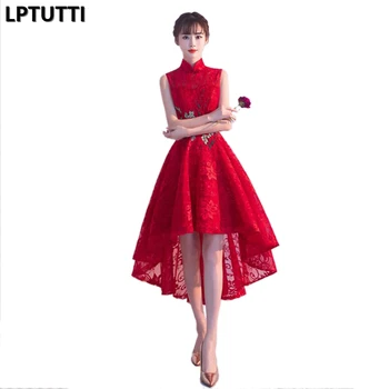 

LPTUTTI Embroidered lace New Sexy Woman Social Festive Elegant Formal Prom Party Gowns Fancy Short Luxury Cocktail Dresses