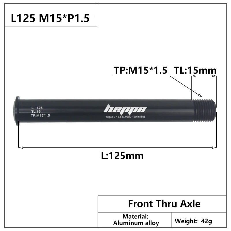 L125 M15x1.5 TL15