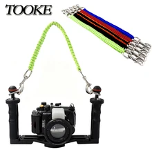 Diving Camera Tray Handle Rope Lanyard Strap carrier for Gopro Sony Canon Nikon Housing Case Light Holder Underwater Photography