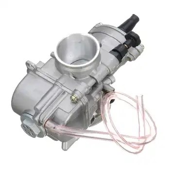 

Hot 34mm Universal Motorcycle Intake Carburetor For PWK 34 2 Stroke Racing Flat Side Part Carb for Dirt Bike ATV Power Jet 300cc