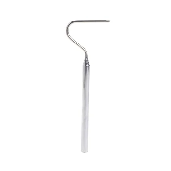 

Snake Hook Stainless Steel Silver Adjustable Long Handle Catching Tool Trap Tong High Quality and Brand New
