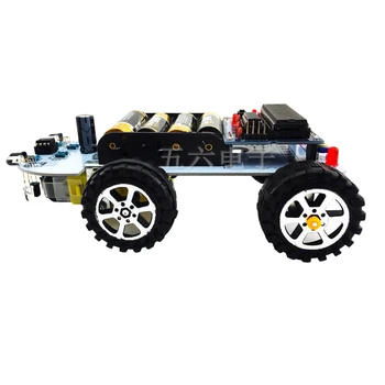 

51 single chip microcomputer track and obstacle avoidance car kit track and obstacle avoidance single chip microcomputer kit
