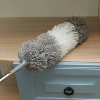 

Microfiber Duster Telescopic Duster Extendable Long Duster Dust Remover Cleaner For Cleaning Ceiling Fan Furniture And More