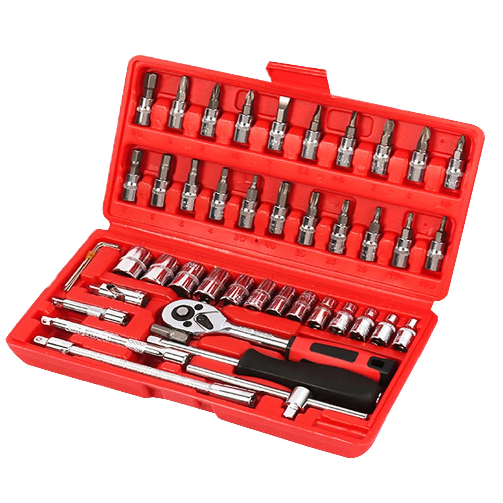 Socket Wrench,tools Key Hand Tool Set,spanner Wrench Socket,hand Tools Wrenches,garage Tools,car