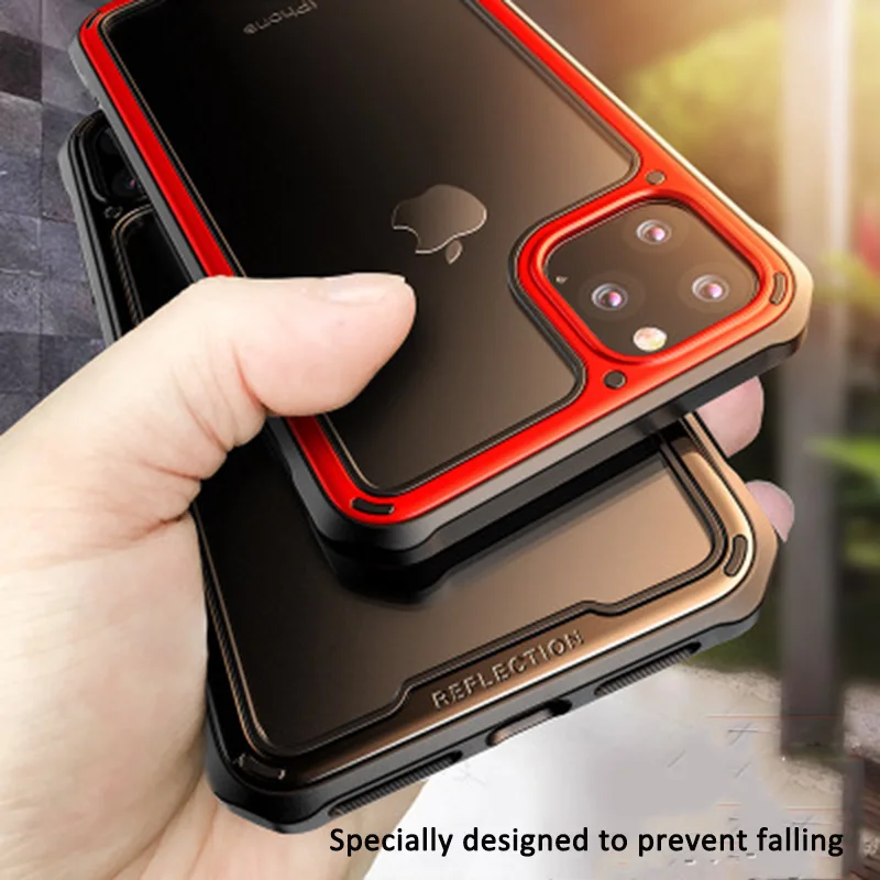Противоударный защитный чехол для iphone 11 pro max силиконовые чехлы прозрачный |