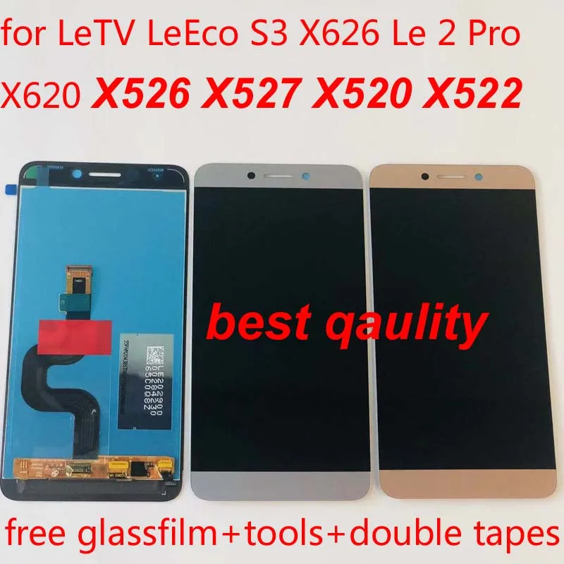 

5.5'' IPS Original For LeTV Leeco Le 2 LCD Display Touch Screen Digitizer X527 X520 X522 X620 Leeco Le S3 X626 LCD Replacement