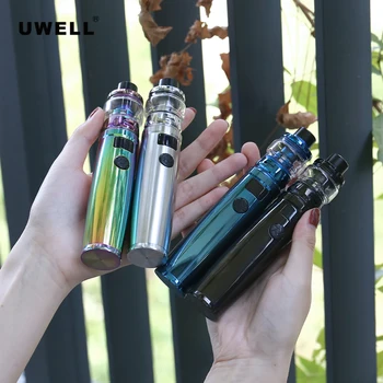 

Original Uwell Nunchaku 2 Kit Vape With 5ml or 2ml NUNCHAKU 2 TANK Box Mod Powered By 18650/20700/21700 E Cigarettes