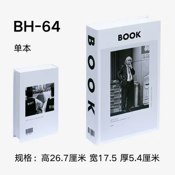 

Fashion Fake Book Decoration Book Simple Modern English Simulation Book Club Hotel Model Room Study Soft Decoration For Women's