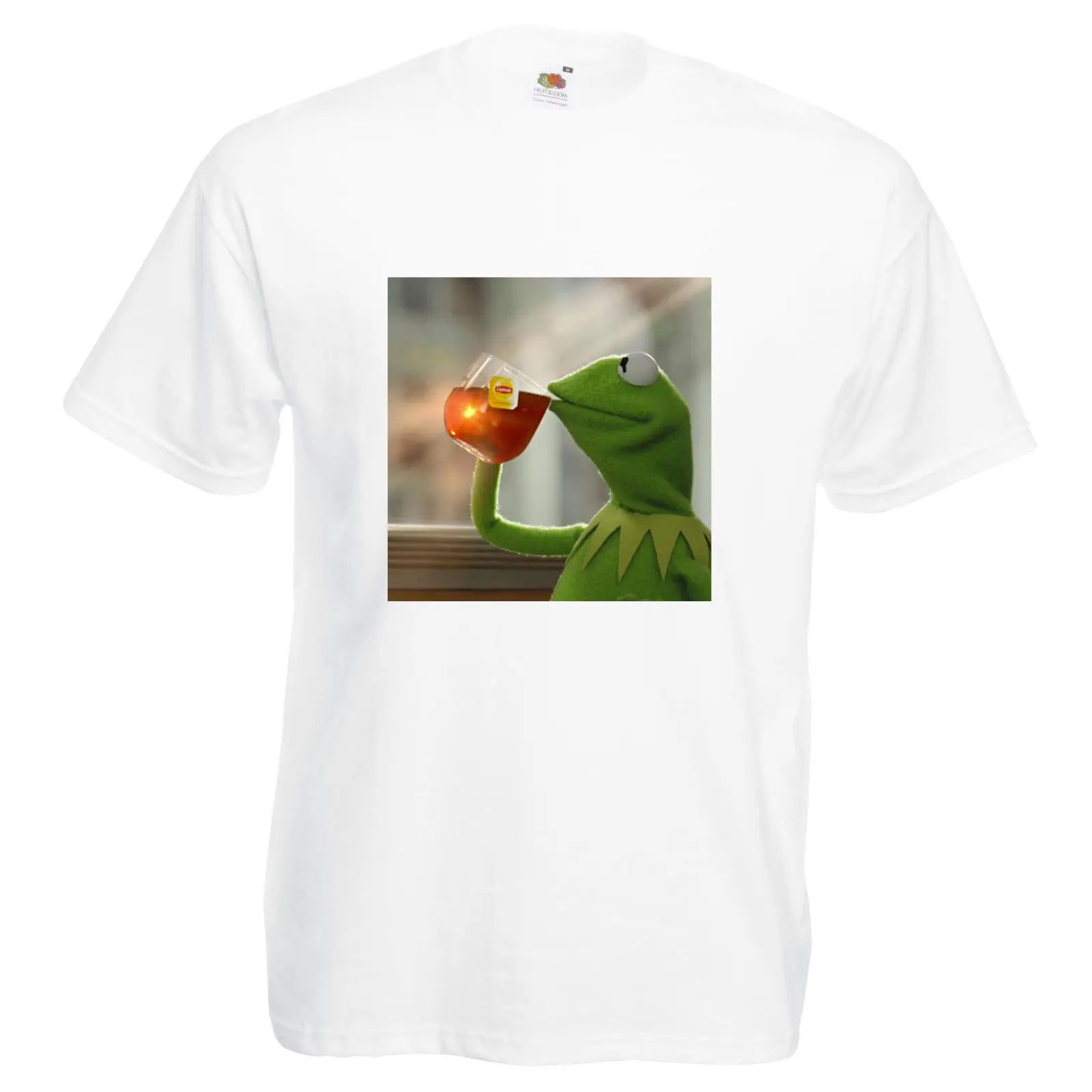 Футболка Kermit no of My бизнес Meme Inspired 2019 летняя новая Мужская хлопковая футболка с