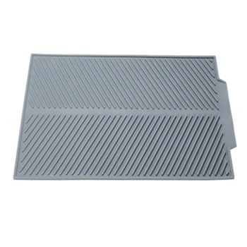 

Super Sturdy Silicone Dish Drying Mat and Trivet, Dishwasher Safe, Heat Resistant, Eco-Friendly