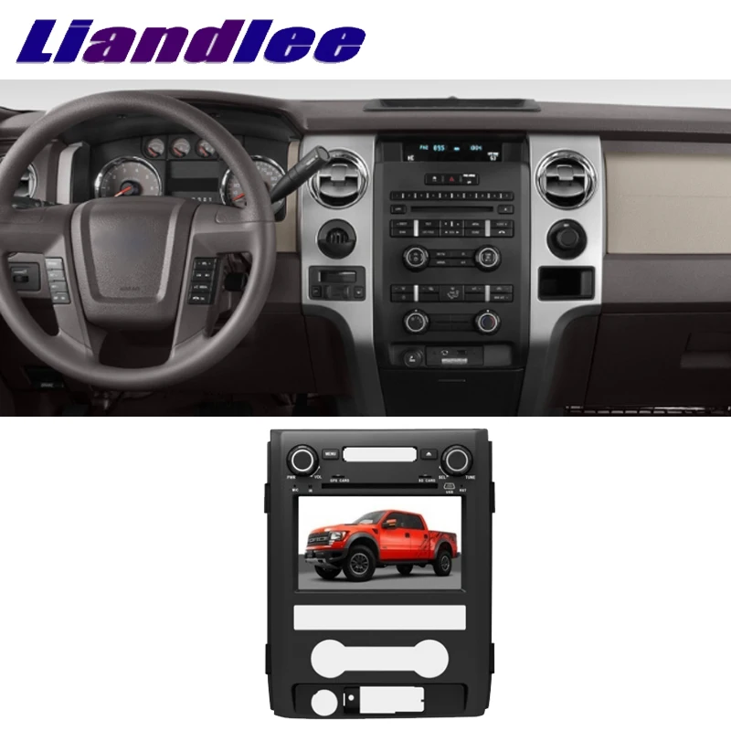 Liandlee Car Multimedia TV DVD GPS Audio Hi-Fi Radio For Ford F150 2009~2014 Original Style Android System Navigation NAVI 2