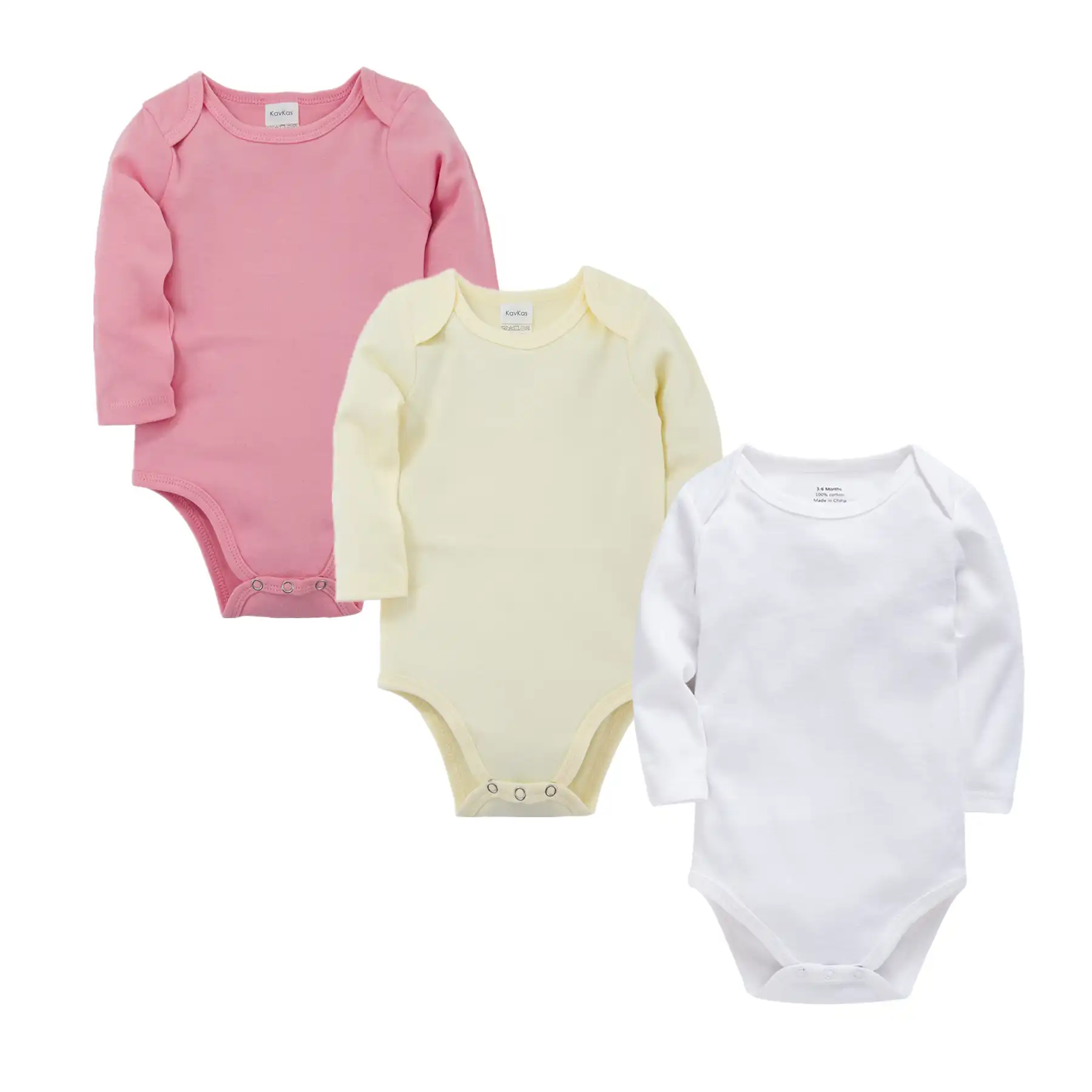 solid baby bodysuits