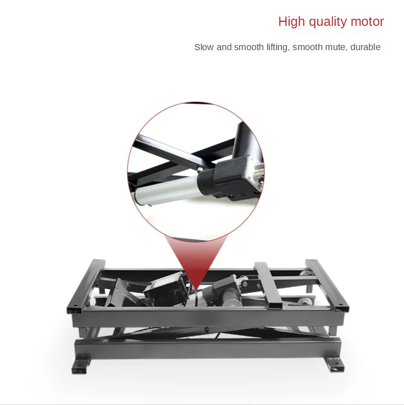 Multifunctional Folding Table Lifting Frame, Wired Remote Control Coffee Table Lifter, Intelligent Electric Lifter