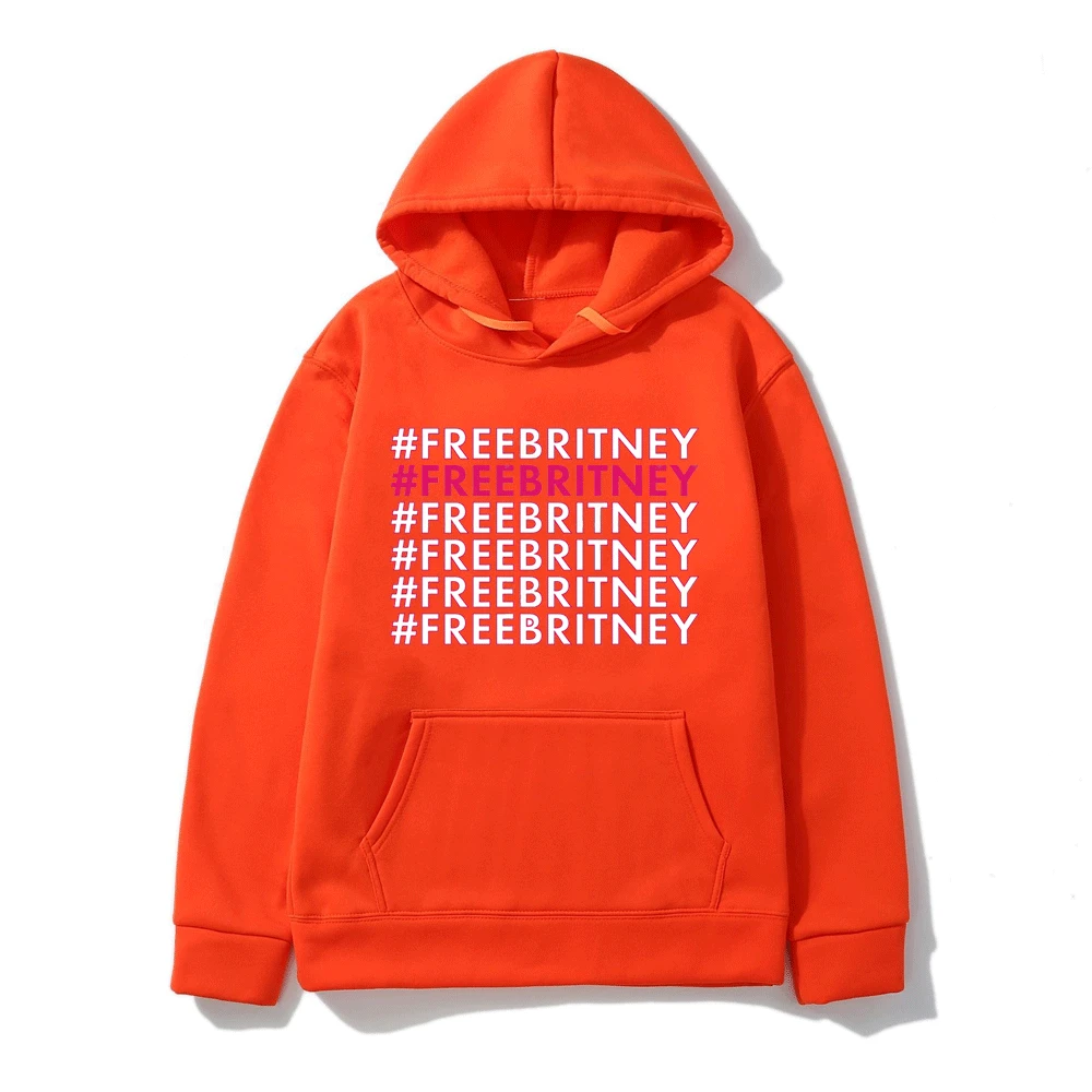 Худи freebritney с принтом Харадзюку Мужская Девушка сила феминизма графика горячая
