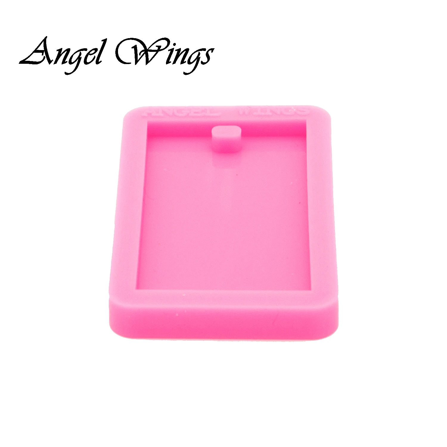 Rectangle Keychain Silicone Molds DIY Necklace Jewelry Shiny Epoxy Resin Mould DY0575 silicone mold