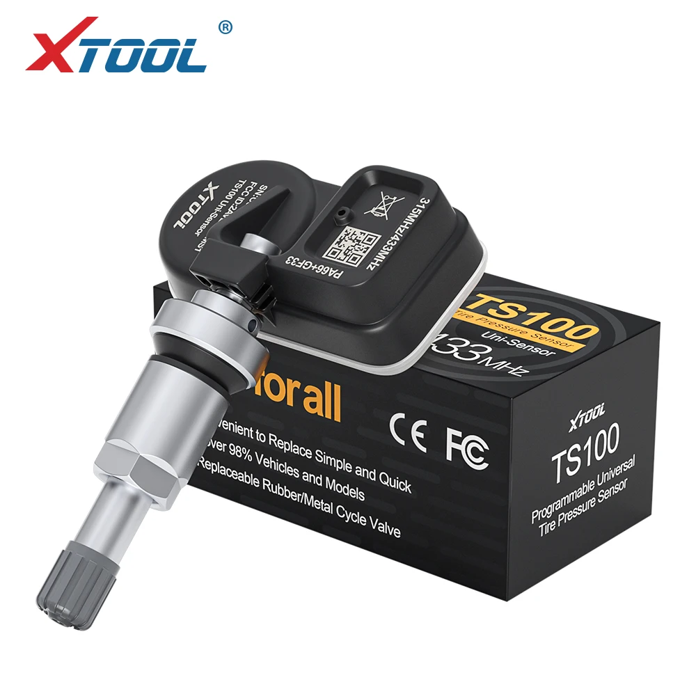 Датчик TPMS TP100 XTOOL TS100 433 и 315 МГц инструменты для сканирования ремонта шин