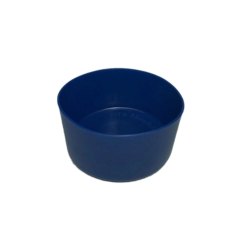 Dark Blue Accessories Bottle lid Slip-proof Silicone Sleeves Fit For Hydro Flask Drinking Parts Replacement Cap Practical Useful - Цвет: Dark Blue