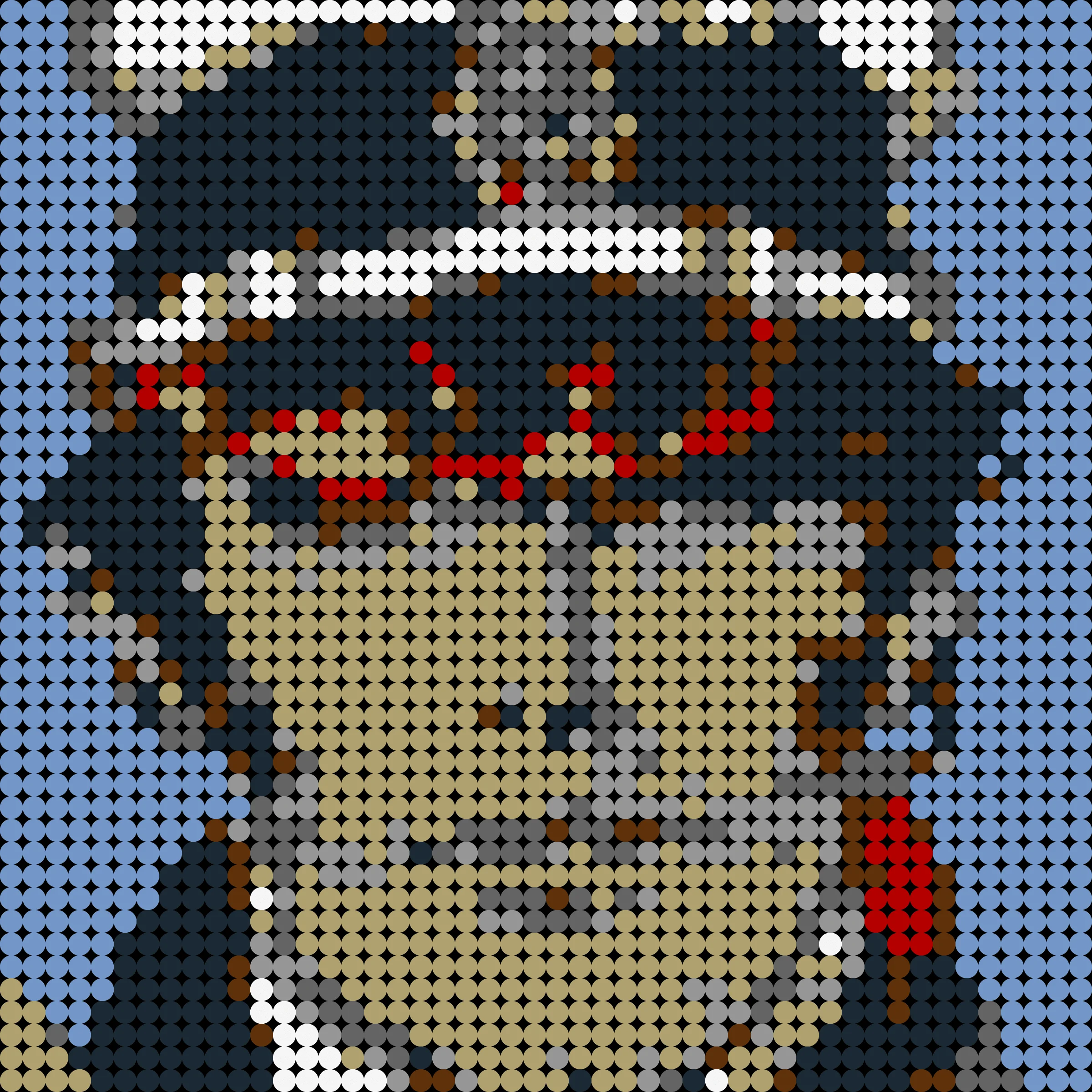 2304個cortoed Malteseing映画コレクションピクセルモザイクアートの絵画mocビルディングブロックレンガ塗装装飾diyのおもちゃ ブロック Aliexpress