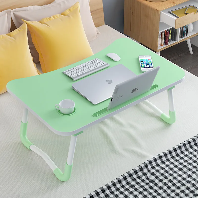 

Foldable Laptop Computer Do Table Students Dormitory Learning for Desk Lazy Dormitory Useful Product Bed Small Table