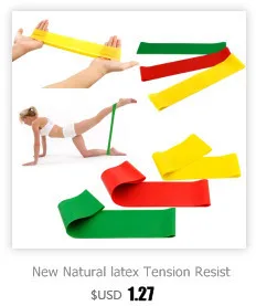 New Natural latex Tension Resistance Workout Bands Pilates Fitness Excercise Rehab Yoga Core Loop Gym yoga Fitness Bands Quality