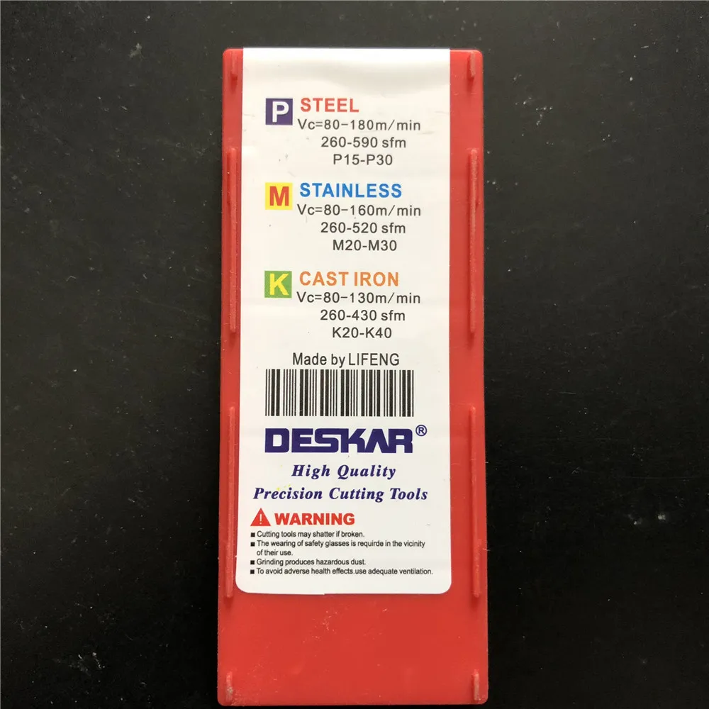 10 шт. APMT1605PEER-XM LF6028 DESKAR APKT1604PDER фрезерные Вставки для нержавеющей стали