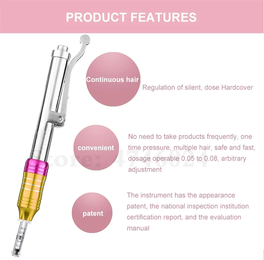0,3 мл гиалурониковая ручка без игл для губ, наполнитель для губ, кислотная инъекционная ручка, мезо гиалуроновая ручка для подтягивания губ, против морщин, для кожи лица, автомобиля