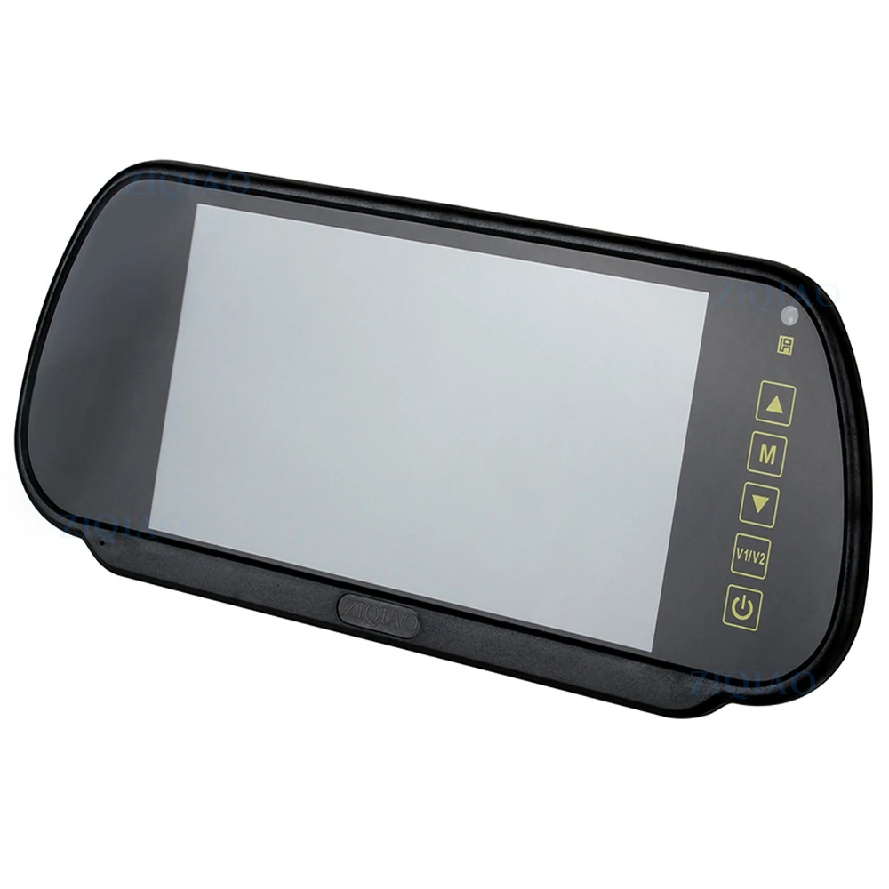 7 дюймов TFT lcd Автомобильное зеркало заднего вида монитор система парковки дисплей ИК ночного видения камера заднего вида Комплект для автомобиля система парковки
