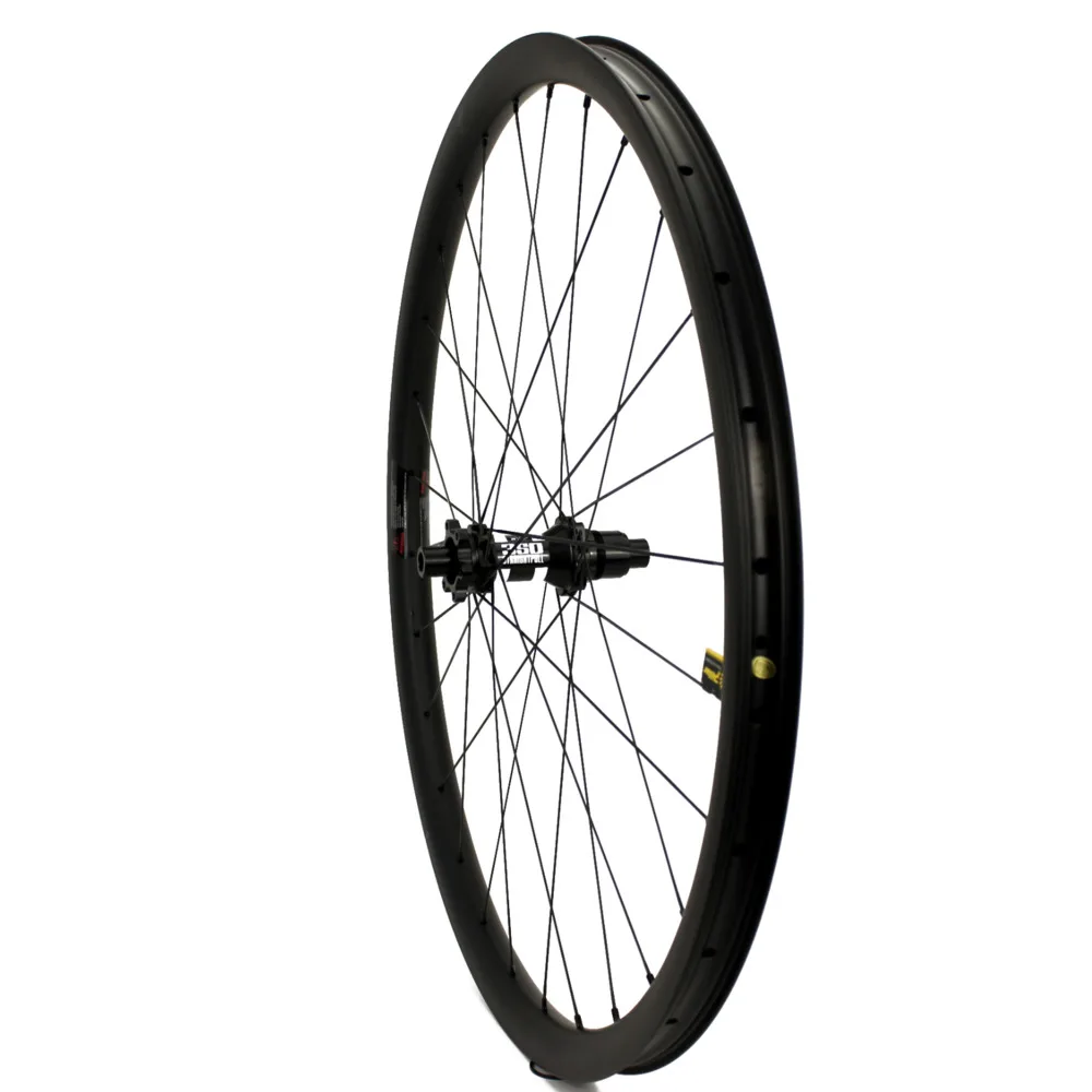 Колеса ELITEWHEELS 29ER MTB Углеродные колеса XC / AM 33 мм ширина 29 Глубина бескамерная с DT350