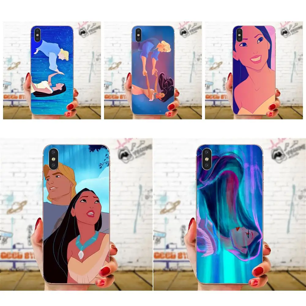 Покахонтас дизайн для Galaxy J1 J2 J3 J330 J4 J5 J6 J7 J730 J8 2015 2016 2017 2018 mini Pro Чехол из мягкого ТПУ