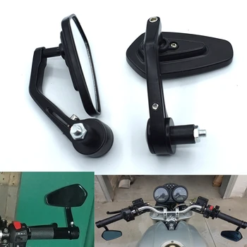 

Universal Motorcycle 7/8" 22mm Handlebar rod end side rearview mirror For Suzuki GSXR 600 750 GSXR600 GSXR750 GSXR 600 750 K4 04