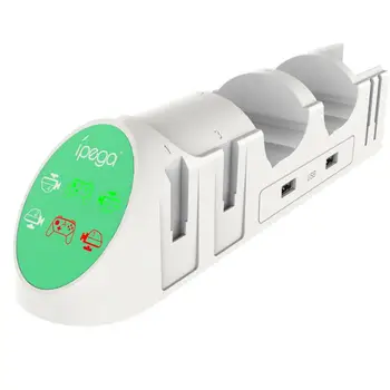 

PG-9187 6 In 1 Charging Dock Stand Base Fit For Nintend Switch Joy-Con Pro For Nintendo Switch Pro Gamepad Charger Stand