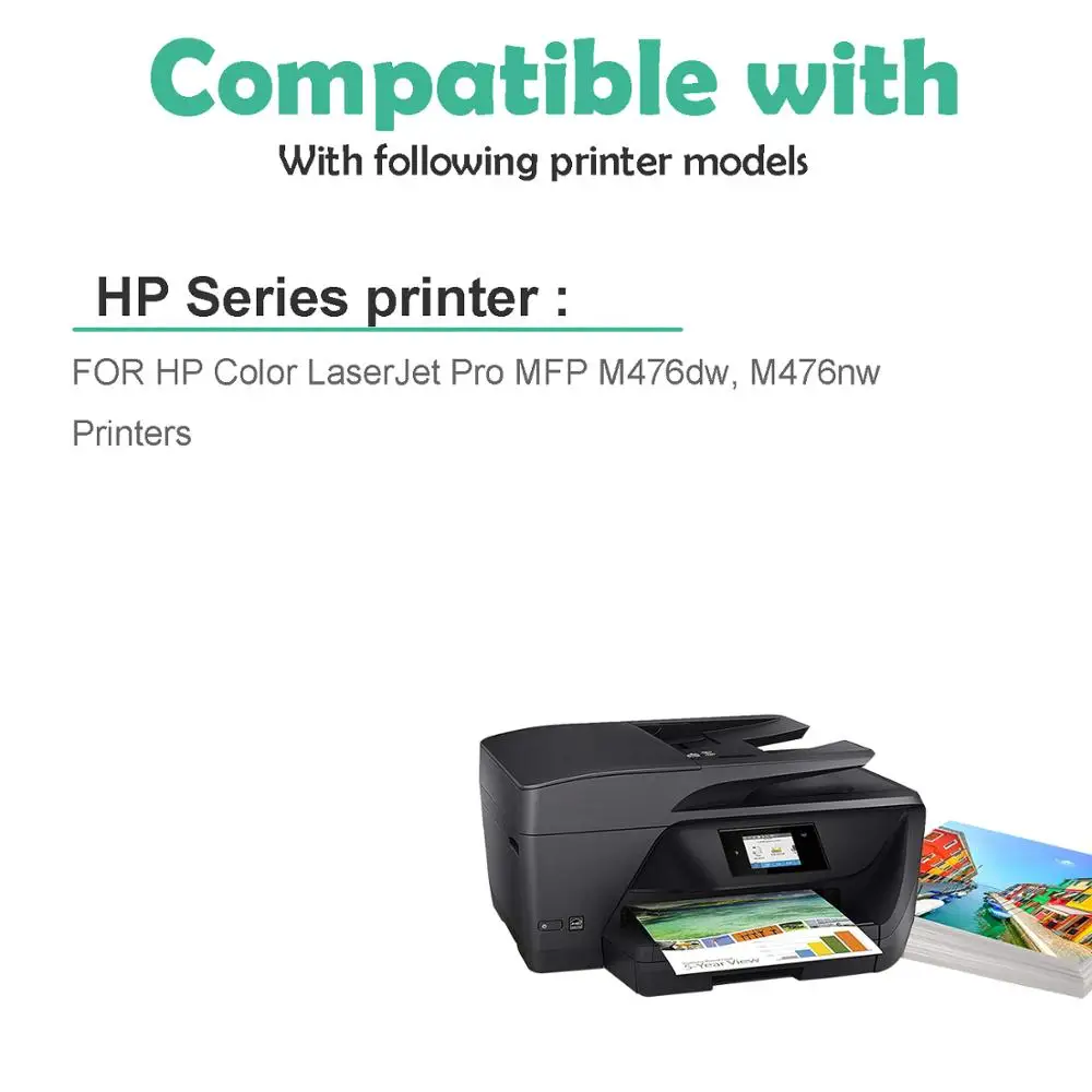 2BK 312A CF380A Черный тонер-картридж для hp 312A CF381A CF382A CF383A для hp LaserJet Pro MFP M476DW M476NW CF387A CF385A