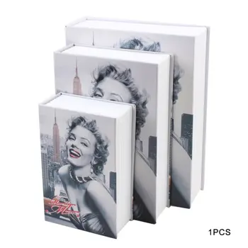 

Exquisite Creative Book Safe Creative Book Insurance Box Money Box Book Small Key Box Creative Storage Box Gift