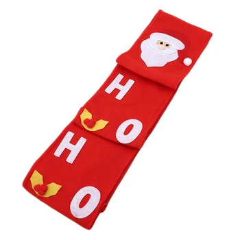 

Red Santa Clause Towel Set Covers Christmas Holiday Wedding Party Paper Towel Sets Bedroom Door Hanging Pumping Box