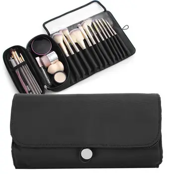 

Portable Folding Cosmetic Tool Storage Bag Makeup Brush Lip Stick Cream Organizer Bag Makeup Brushes Tools Container Cases