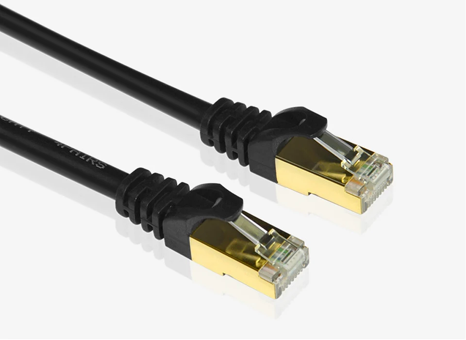 Cat7 Ethernet Cable RJ45 Computer XBOX Networking LAN Cords CAT 7 Jumper Gigabit Computer Copper Wire Core 10Gbps Network Cable (7)